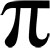 pi symbol